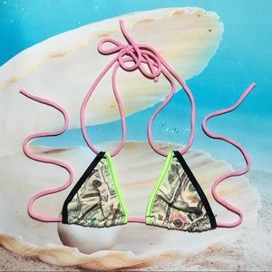 SALE Handmade Bikini Top